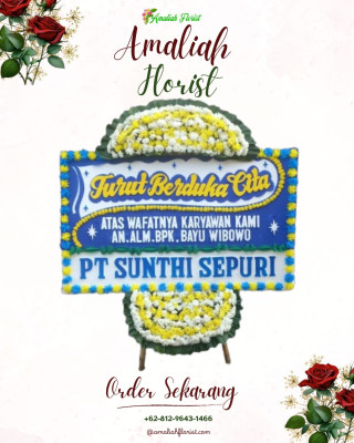 Papan Bunga Duka di Sangiang